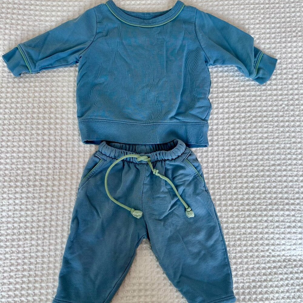 Oso & Me Baby Boy Remy Sweatshirt & Chris Jogger Set - Size 6M
